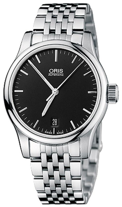 Oris Culture Self winding Automatic Black Mens Watch 73375784054MB 