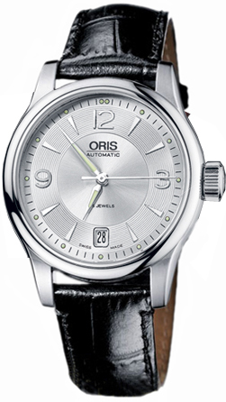 Oris Culture Self winding Automatic Silver Mens Watch 73375784061LS-BLK 