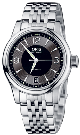 Oris Culture Self winding Automatic Black Mens Watch 73375784064MB 