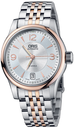 Oris Culture Self winding Automatic Silver Watch 73375784361MB 
