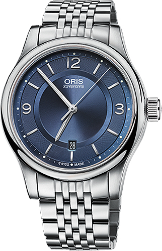 Oris Culture Self winding Automatic Silver Mens Watch 73375944035MB 