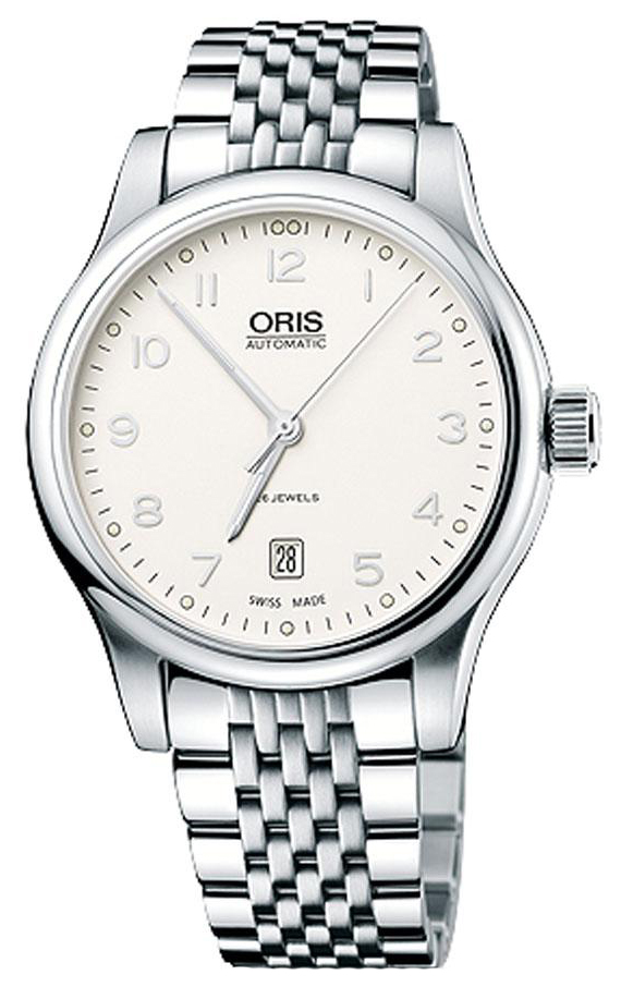 Oris Culture Self winding Automatic Silver Mens Watch 73375944091MB 