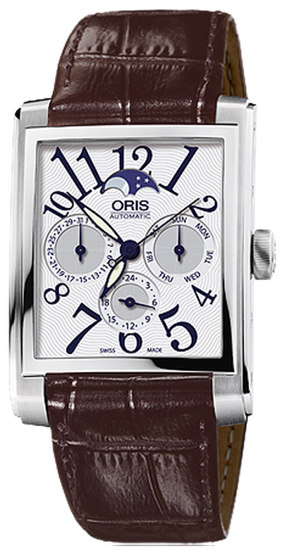 Oris Culture Self winding Automatic Silver Mens Watch 58176584061LS 