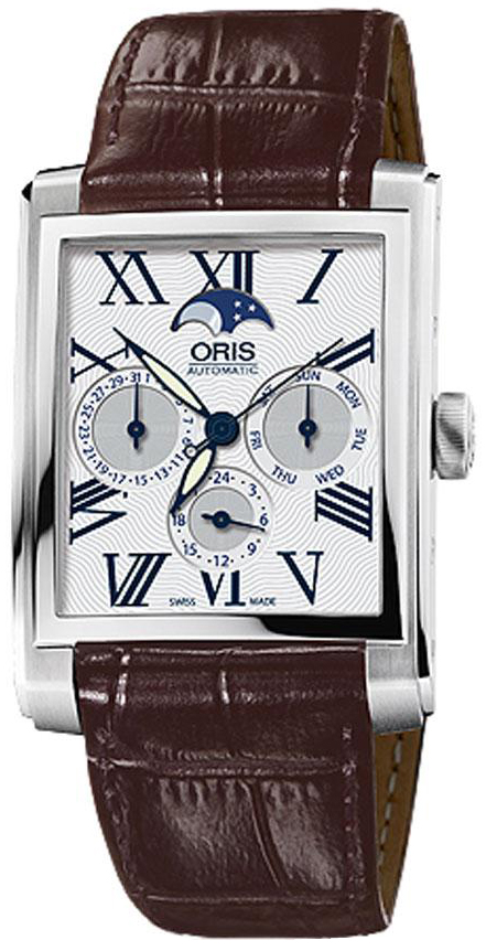 Oris Culture Self winding Automatic Silver Mens Watch 58176584071LS 