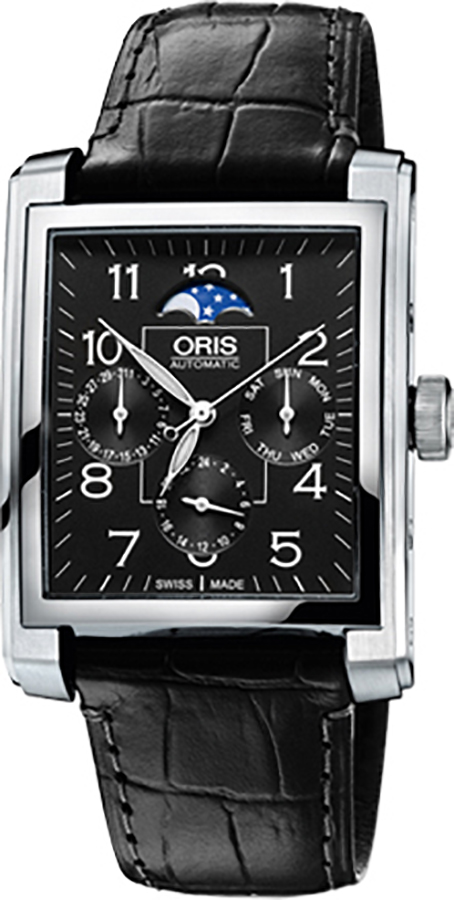 Oris Culture Self winding Automatic Black Mens Watch 58276584034LS 