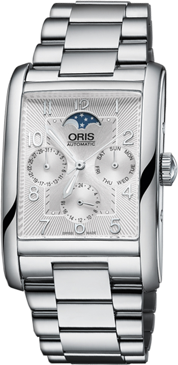 Oris Culture Self winding Automatic Silver Mens Watch 58276944061MB 