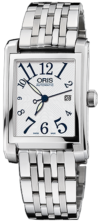 Oris Culture Self winding Automatic Silver Ladies Watch 56176564061MB 