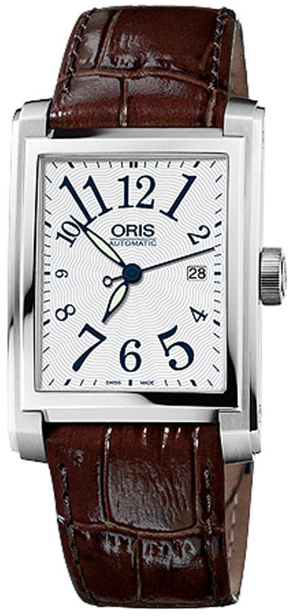 Oris Culture Self winding Automatic Silver Mens Watch 58376574061LS 