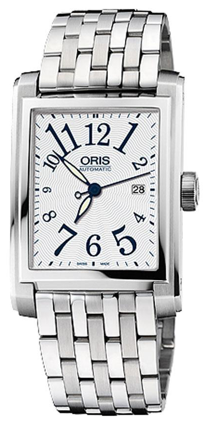 Oris Culture Self winding Automatic Silver Mens Watch 58376574061MB 