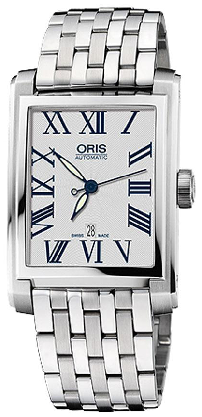 Oris Culture Self winding Automatic Silver Mens Watch 58376574071MB 