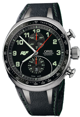 Oris Motor Sport Self winding Automatic Black Mens Watch 67376117084LS 