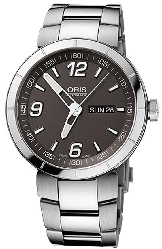 Oris Motor Sport Self winding Automatic Grey Mens Watch 73576514163MB 