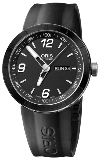 Oris Motor Sport Self winding Automatic Black Mens Watch 73576514174RS 