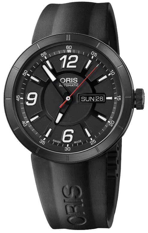 Oris Motor Sport Self winding Automatic Black Mens Watch 73576514764RS 
