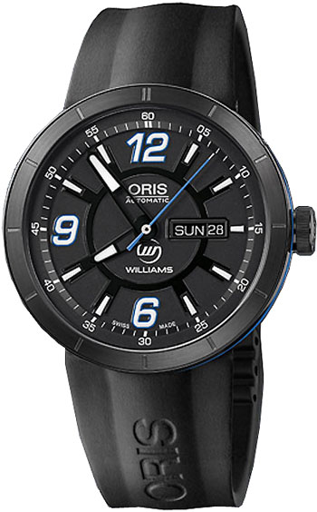 Oris Motor Sport Self winding Automatic Black Mens Watch 73576514765RS 