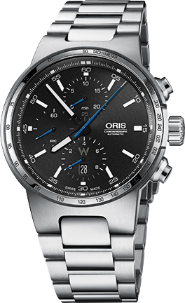 Oris Motor Sport Self winding Automatic Black Mens Watch 77477174154MB 