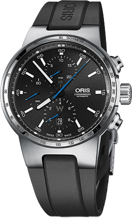 Oris Motor Sport Self winding Automatic Black Mens Watch 77477174154RS 