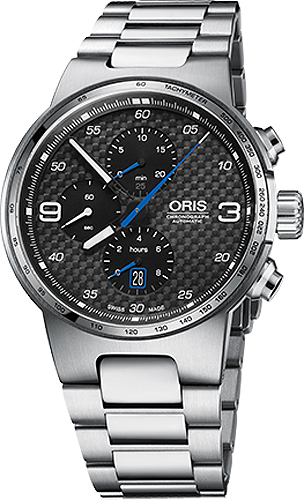 Oris Motor Sport Self winding Automatic Black Mens Watch 77477174164MB 