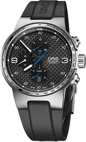 Oris Motor Sport Self winding Automatic Black Mens Watch 77477174164RS 