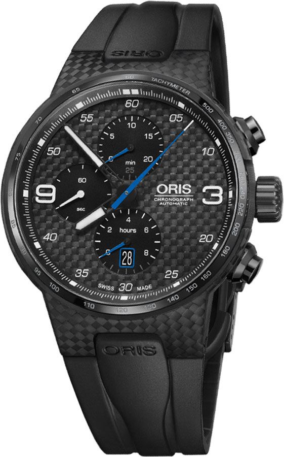 Oris Motor Sport Self winding Automatic Black Mens Watch 67477258734RS 