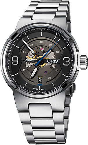 Oris Motor Sport Self winding Automatic Skeleton Mens Watch 73377164164MB 