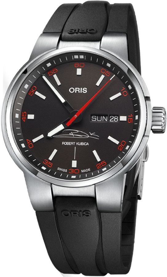Oris Motor Sport Self winding Automatic Black Mens Watch 73577404184RS 