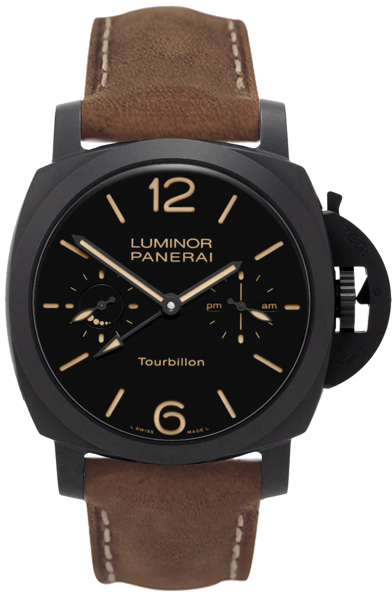 Panerai Luminor Manual Winding Black Watch PAM00396 