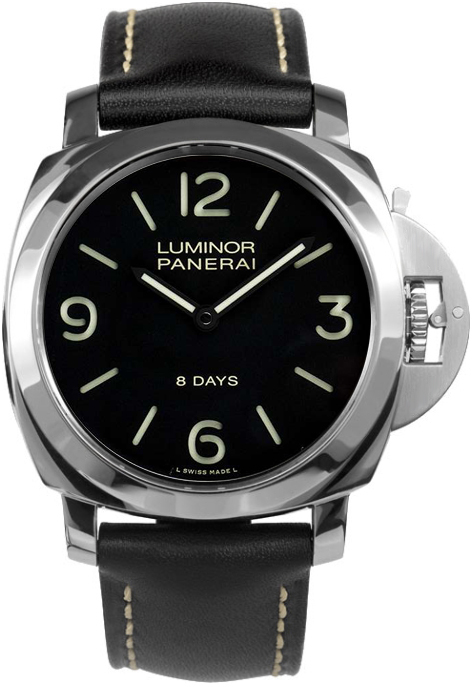 Panerai Luminor Manual Winding Black Mens Watch PAM00560 