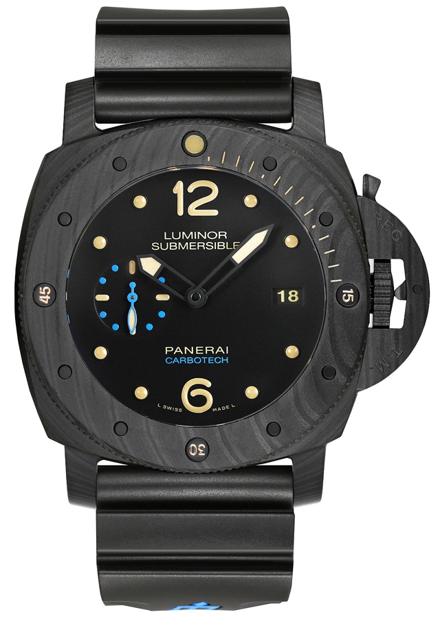 Panerai Luminor Black Dial 47mm Men's Watch PAM00616 