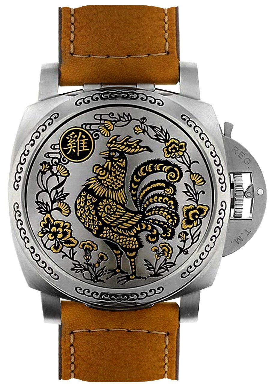 Panerai Luminor Self winding Automatic Grey Mens Watch PAM00852 