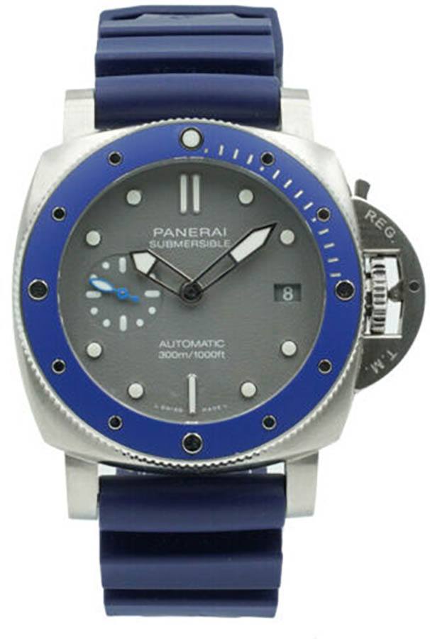 Panerai Luminor Submersible Grey Dial Men's Watch PAM00959 