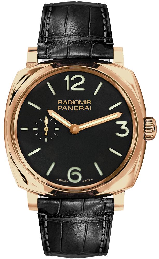 Panerai Radiomir Manual Winding Black Mens Watch PAM00575 