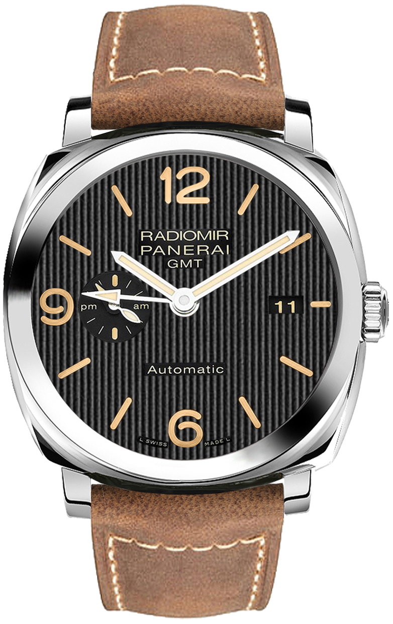 Panerai Radiomir 1940 GMT 3 Days Power Reserve Limited Edition Men's Watch PAM00657 