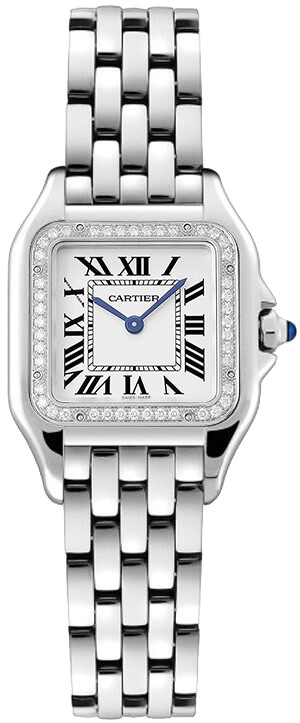 Cartier Panthere De Cartier Battery Operated Quartz White Ladies Watch W4PN0007 
