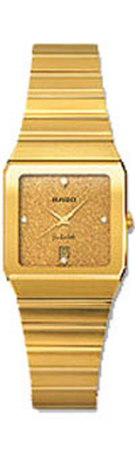 Rado Anatom Battery Operated Quartz Gold Watch R90158738 