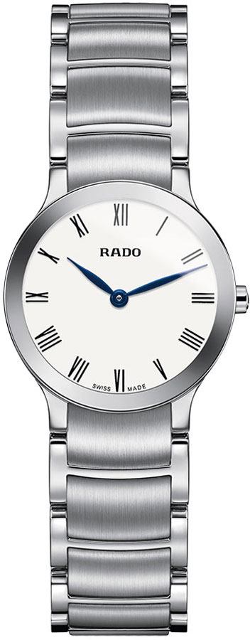 Rado Centrix Battery Operated Quartz White Ladies Watch R30185013 