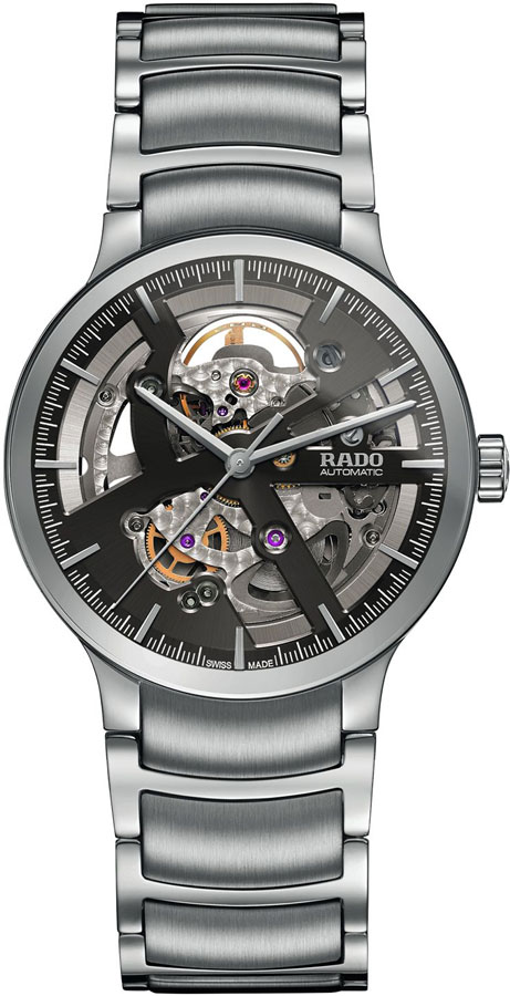 Rado Centrix Self winding Automatic Black Mens Watch R30179113 