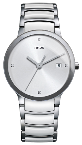 Rado Centrix Battery Operated Quartz White Watch R30927722 