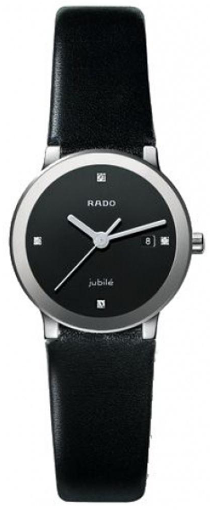 Rado Centrix Battery Operated Quartz Black Ladies Watch R30928715 