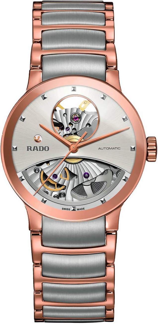 Rado Centrix Self winding Automatic Silver Ladies Watch R30248012 