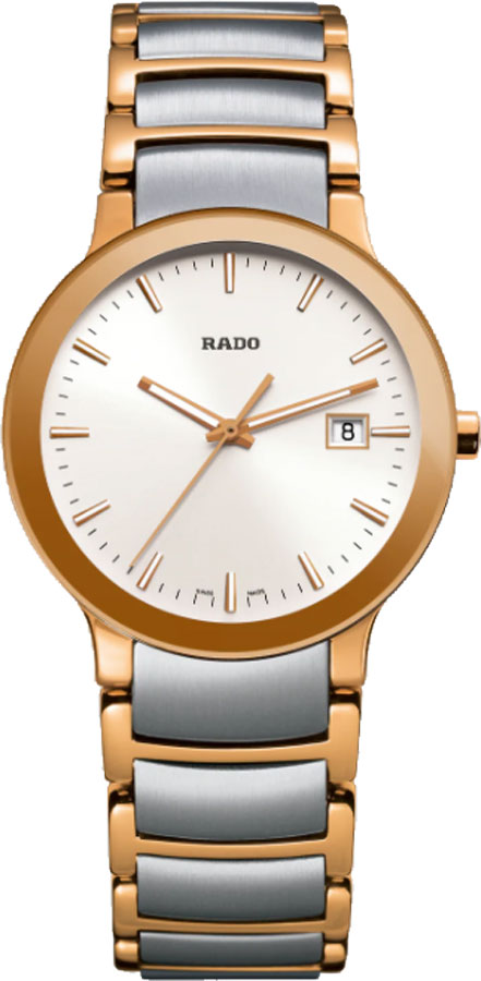 Rado Centrix Battery Operated Quartz Silver Ladies Watch R30555103 