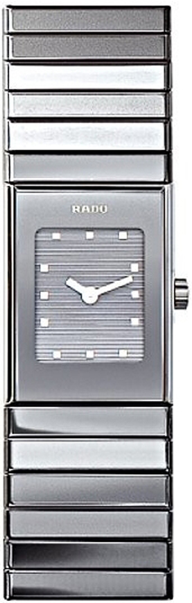 Rado Ceramica Battery Operated Quartz Silver Ladies Watch R21480112 