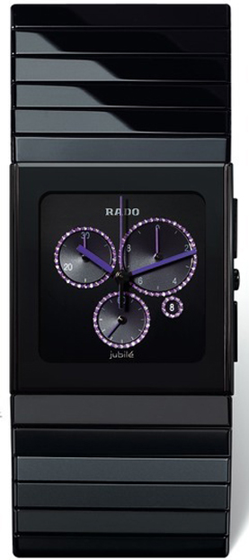 Rado Ceramica Battery Operated Quartz Black Mens Watch R21714732 