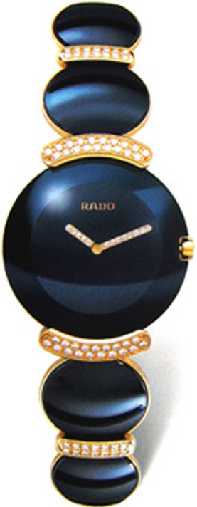 Rado Coupole Battery Operated Quartz Blue Watch R90162208 