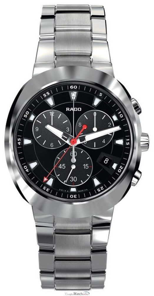 Rado D-Star Battery Operated Quartz Black Mens Watch R15937153 
