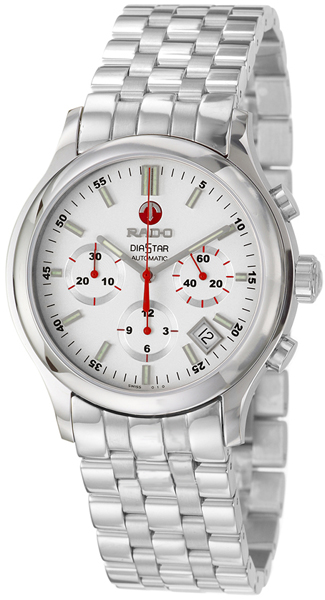 Rado Diastar Self winding Automatic Silver Mens Watch R18661103 