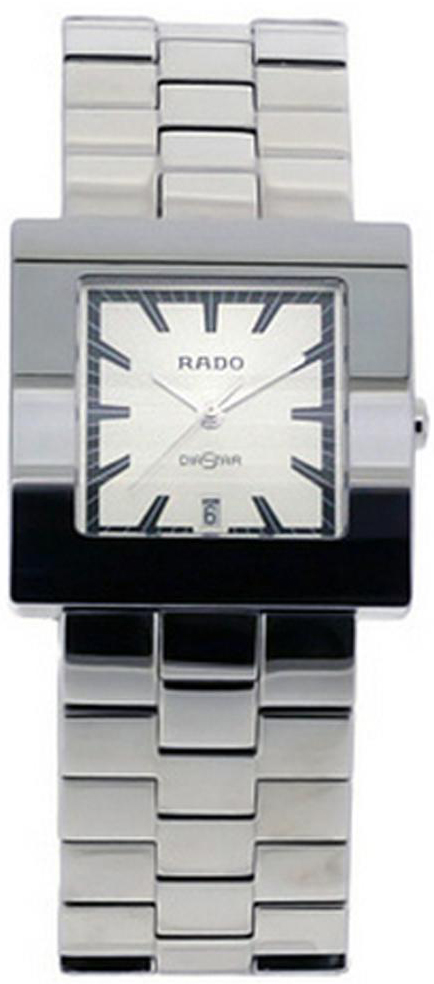 Rado Diastar Battery Operated Quartz Silver Mens Watch R18681113 