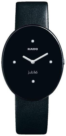 Rado Esenza Jubile Battery Operated Quartz Black Ladies Watch R53739715 