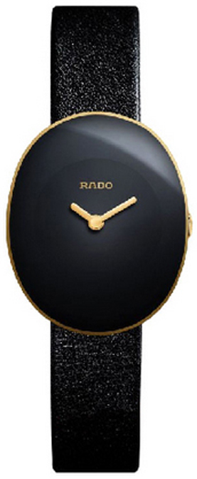 Rado Esenza Jubile Battery Operated Quartz Black Ladies Watch R53740155 