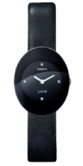 Rado Esenza Jubile Battery Operated Quartz Black Ladies Watch R53743715 